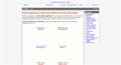 Desktop Screenshot of kitchenappliancesstore.com